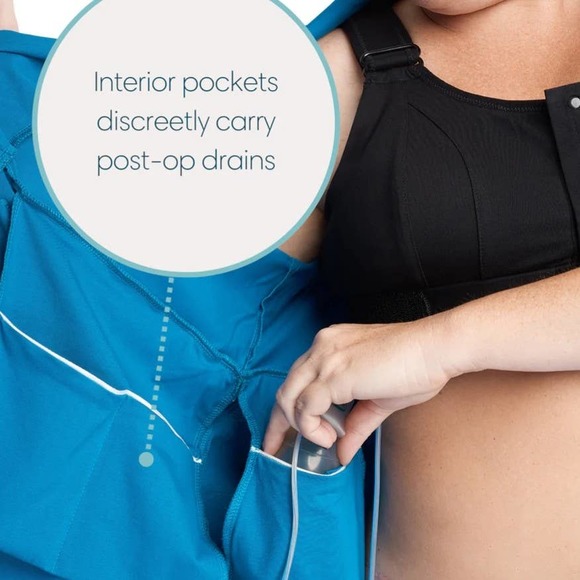 Brobe XL Surgery Recovery Robe in blue womens 12/14 - Picture 4 of 10